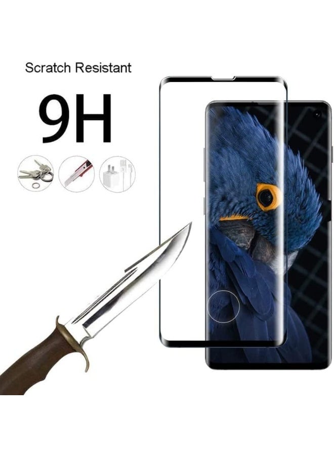 Muzz Fingerprint Unlocking Support, Glass Screen Protector for OPPO Reno 8T 5G, Full Glue Tempered Glass Film, 9H Hardness, HD, Anti-Scratch, Anti-Shatter, (OPPO Reno 8T 5G) - Image 5